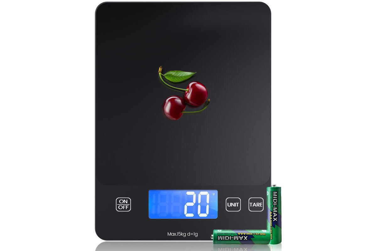 Risparmia ora: bilancia da cucina digitale professionale 15 kg ad alta precisione in super offerta, batterie incluse