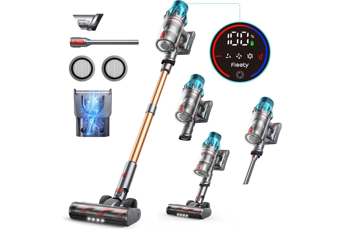 Risparmia tempo e fatica: potente aspirapolvere wireless 2 in 1 ora in offerta speciale