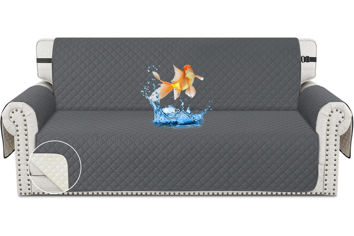 Risparmia subito: proteggi il tuo divano 3 posti dagli animali e dai bambini con la fodera impermeabile in offerta
