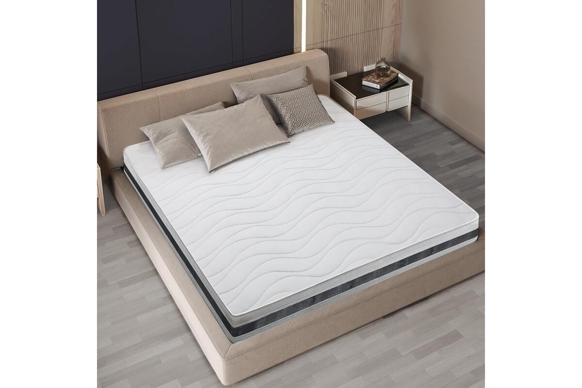 Risparmia ora sul maxi materasso matrimoniale Made in Italy: comfort premium e salute a un prezzo imbattibile