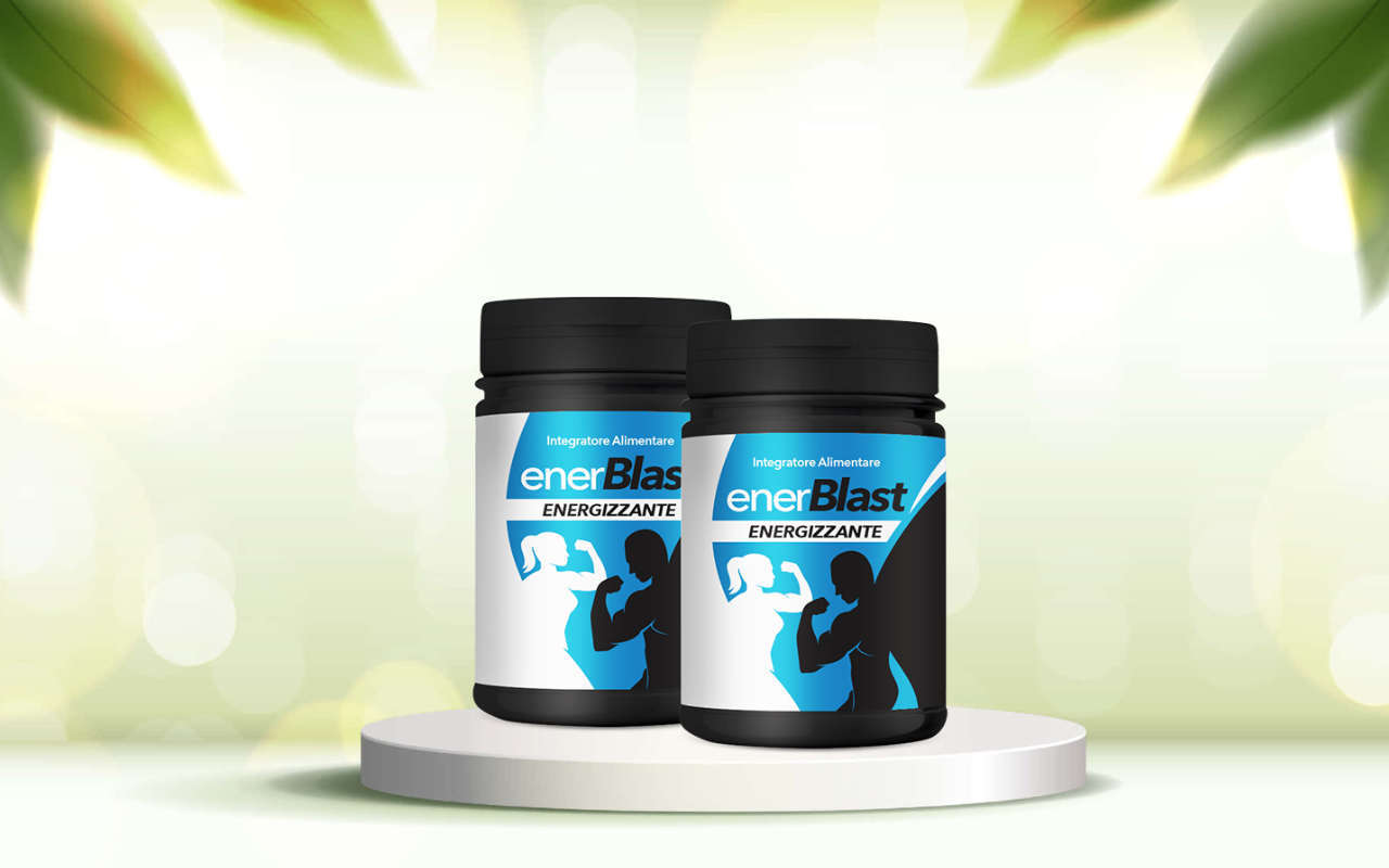 EnerBlast: aumenta subito energia e concentrazione per sport e lavoro